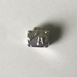Authentic Pandora suitcase charm